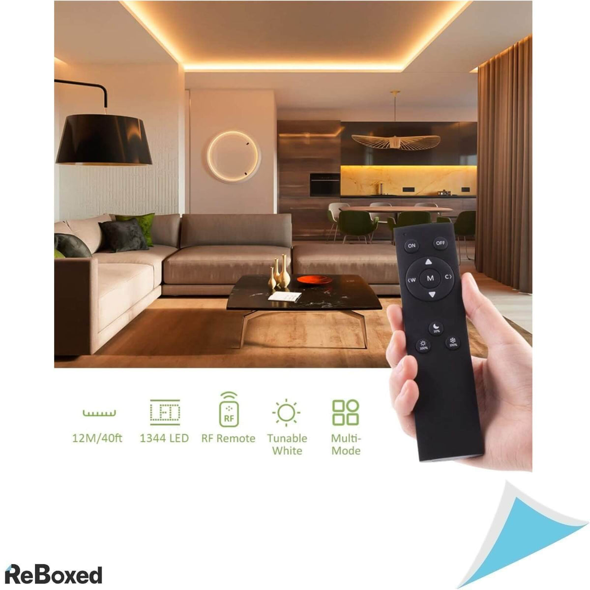 Novostella Kit Banda LED 12m 1344 Leduri 24W 3000-6000K