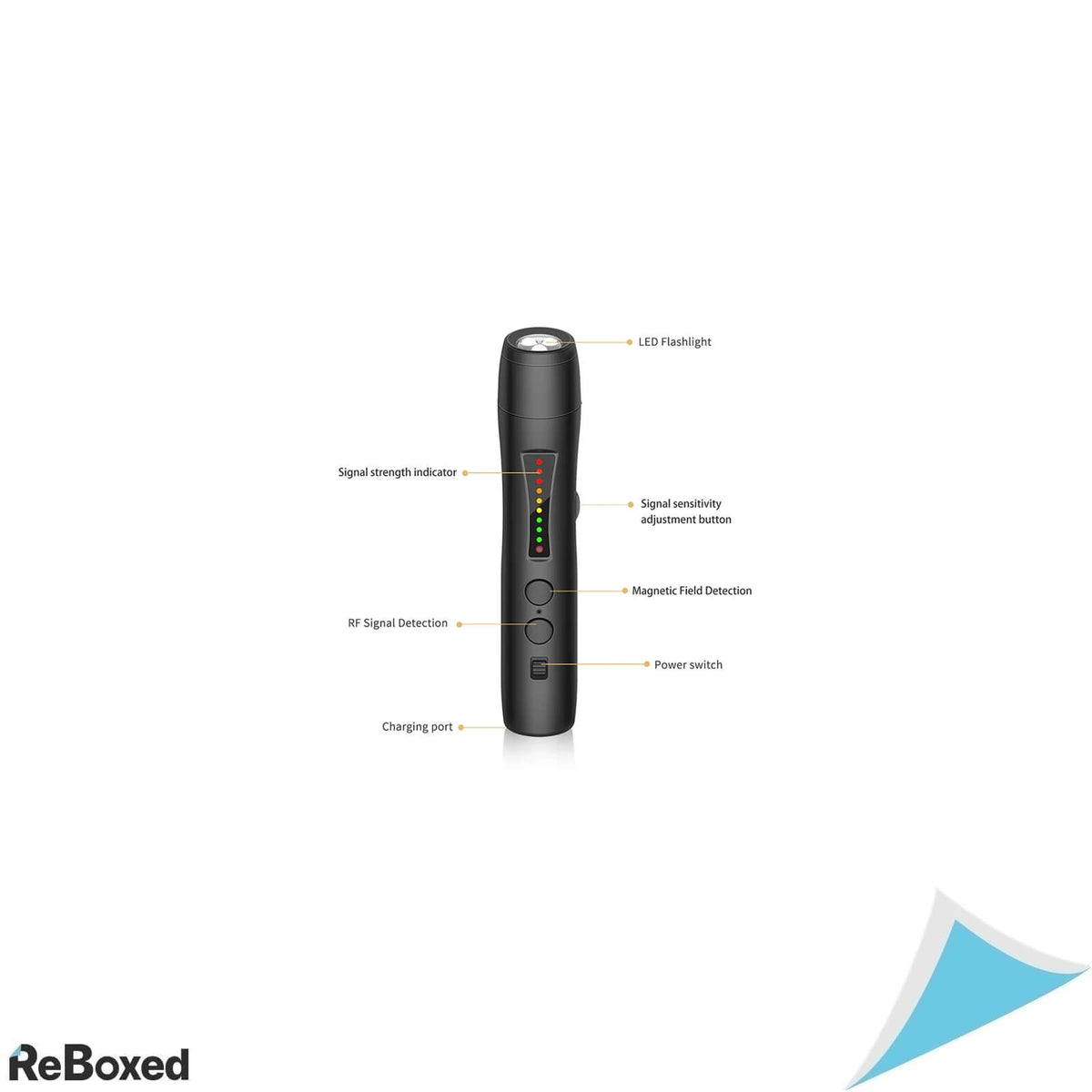NOYAFA JMS110 Detector Dispozitive Spion RF GPS Camere Ascunse