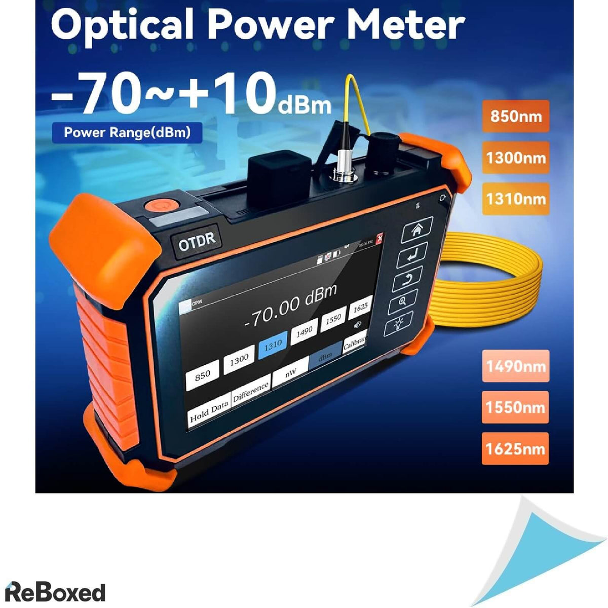 NOYAFA NF-983 Tester de Fibra Optica ODTR OLS VFL LS PoE