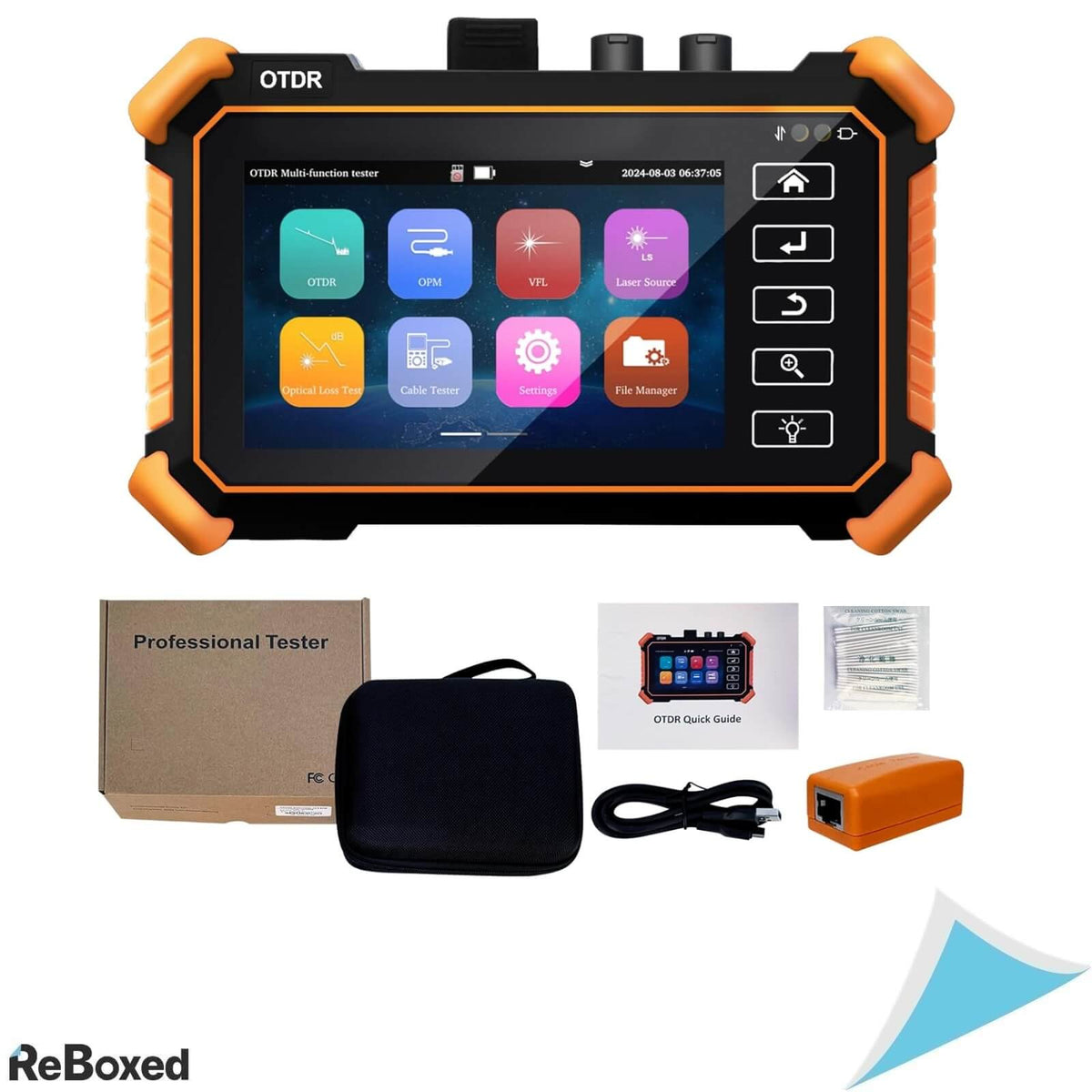 NOYAFA NF-983 Tester de Fibra Optica ODTR OLS VFL LS PoE