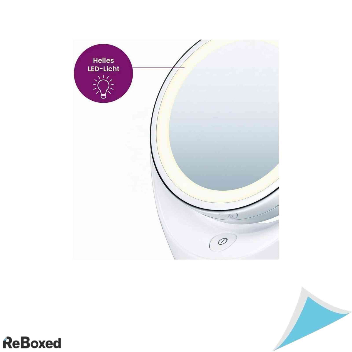 Beurer BS49 Oglinda Cosmetica Iluminata cu LED Rotativa Marire 1x si 5x Aspect Sidefat