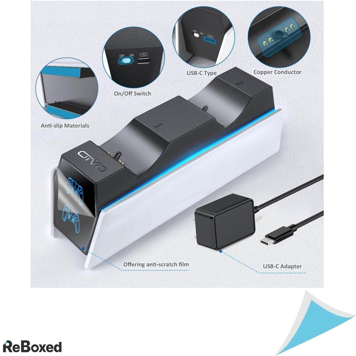 Oivo Statie de Incarcare pentru PS5 5V 3A