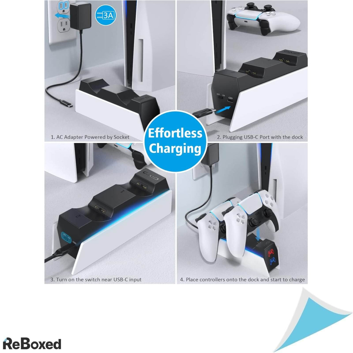 Oivo Statie de Incarcare pentru PS5 5V 3A