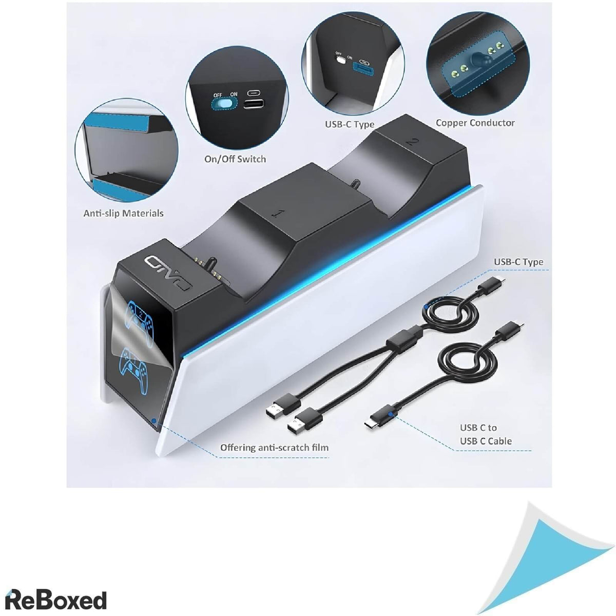 Oivo Statie de Incarcare Rapida DualSense Controlere PS5