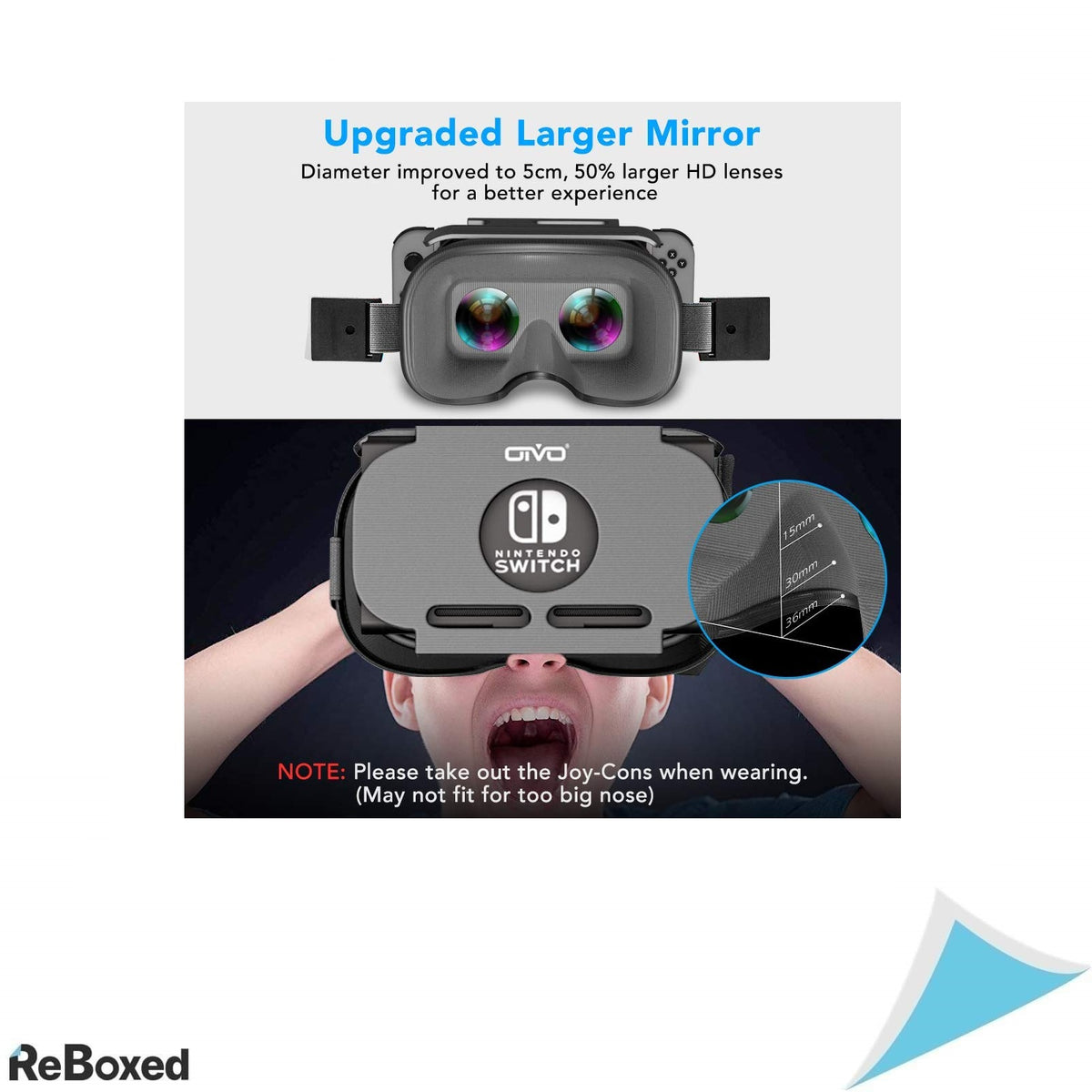 OIVO VR Headset pentru Nintendo Switch