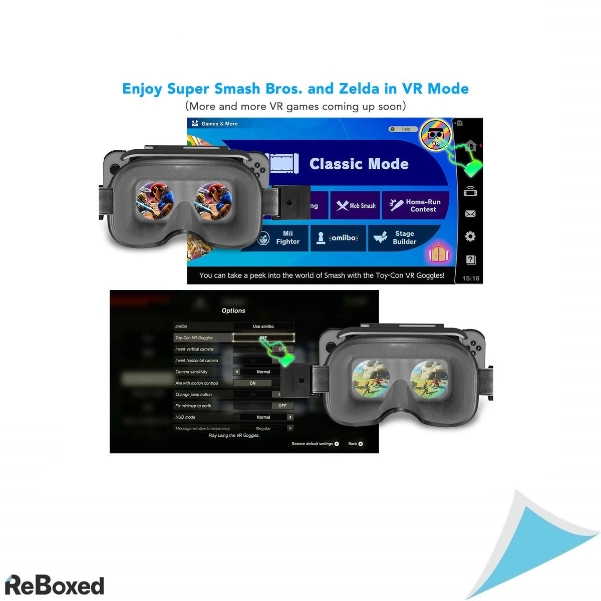 OIVO VR Headset pentru Nintendo Switch