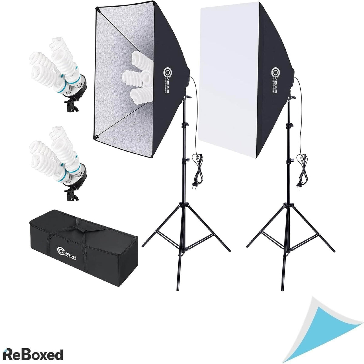 Ombar Softbox Kit Profesional de Iluminare 50x70 cm