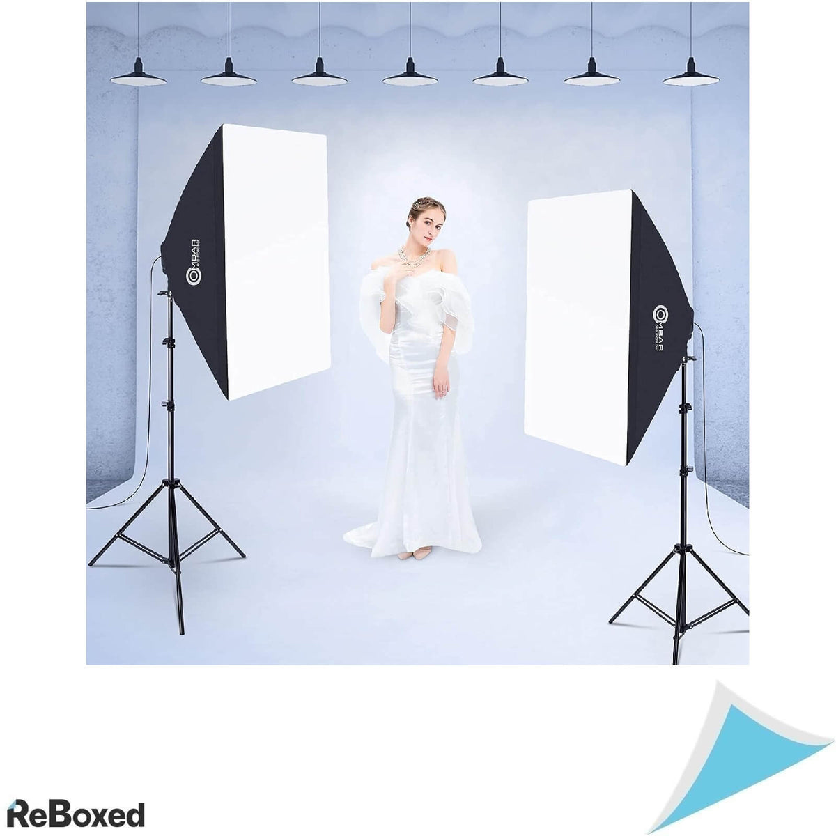 Ombar Softbox Kit Profesional de Iluminare 50x70 cm