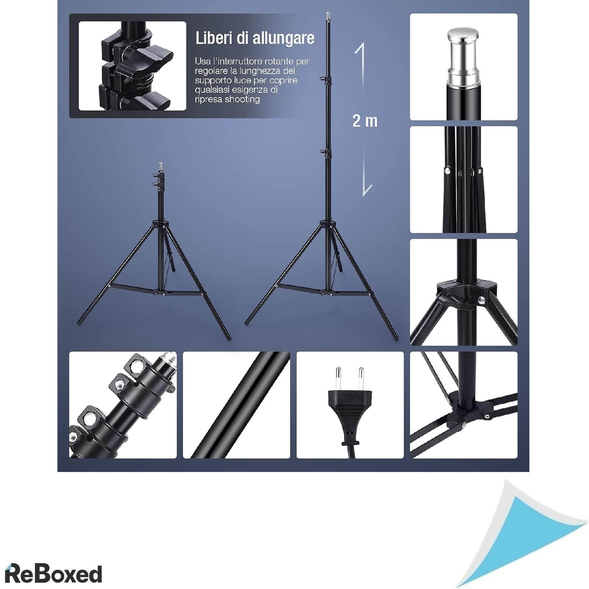Ombar Softbox Kit Profesional de Iluminare 50x70 cm
