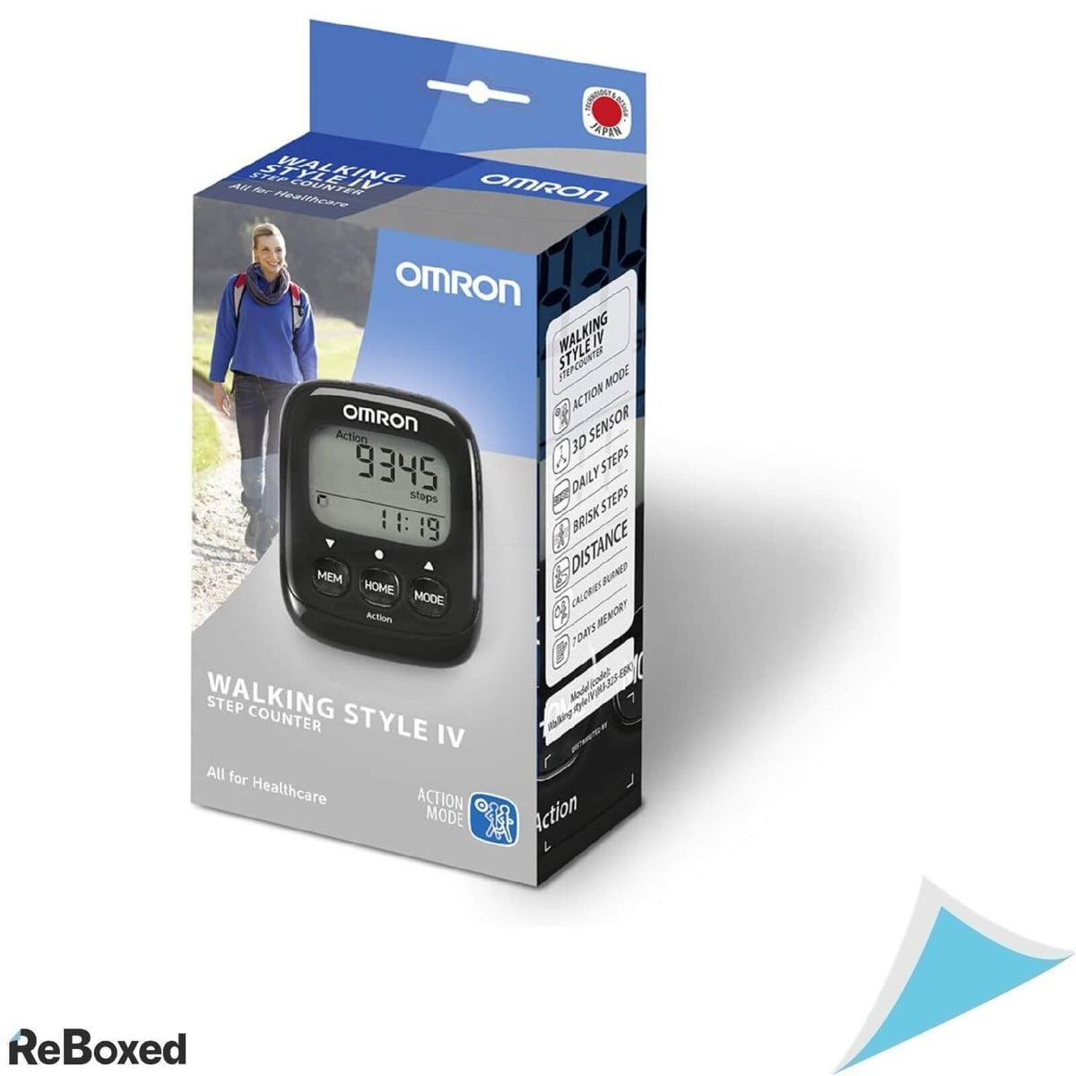 Omron Walking Style IV Pedometru cu Senzor 3D