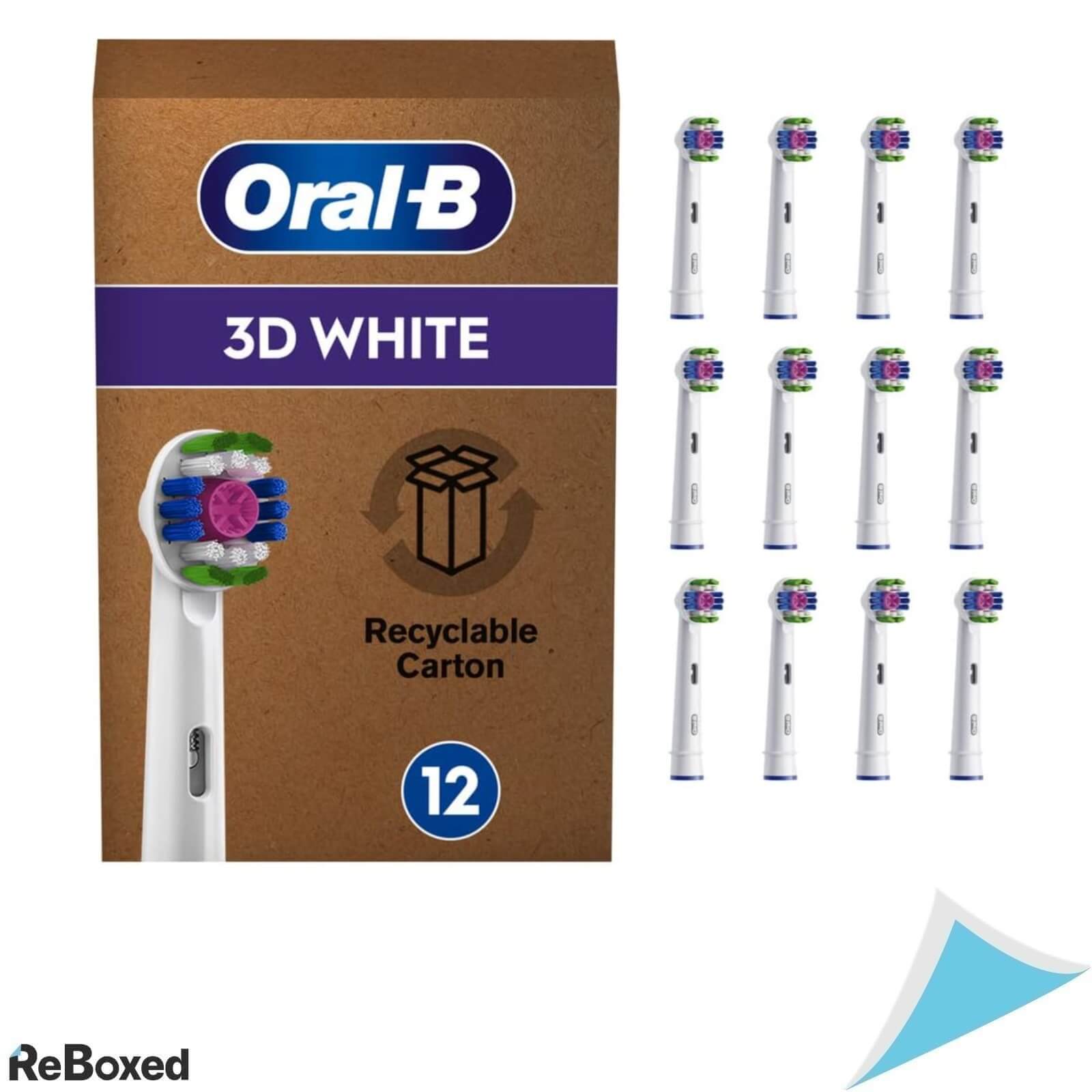 Oral-B 3D White CleanMaximiser Set 12 Rezerve Periuta de Dinti Electrica