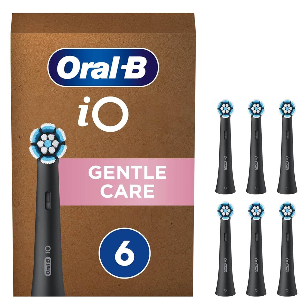 Oral-B iO Gentle Care Set 6 Rezerve pentru Periuta de Dinti Electrica