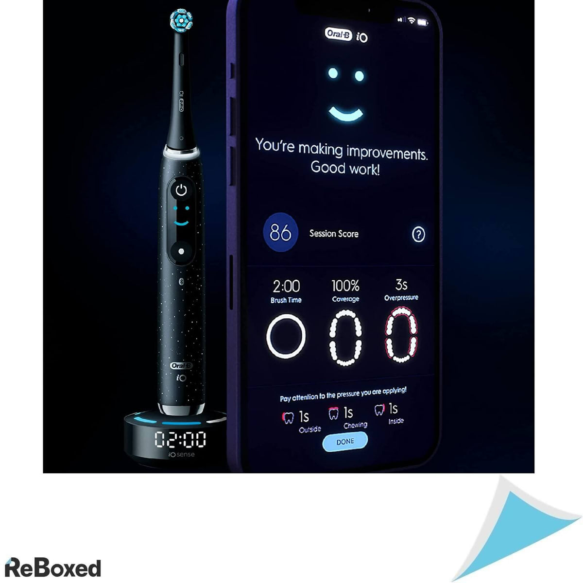 ORAL-B iO10 Periuta de Dinti iOSense IA Senzor Smart Bluetooth LED