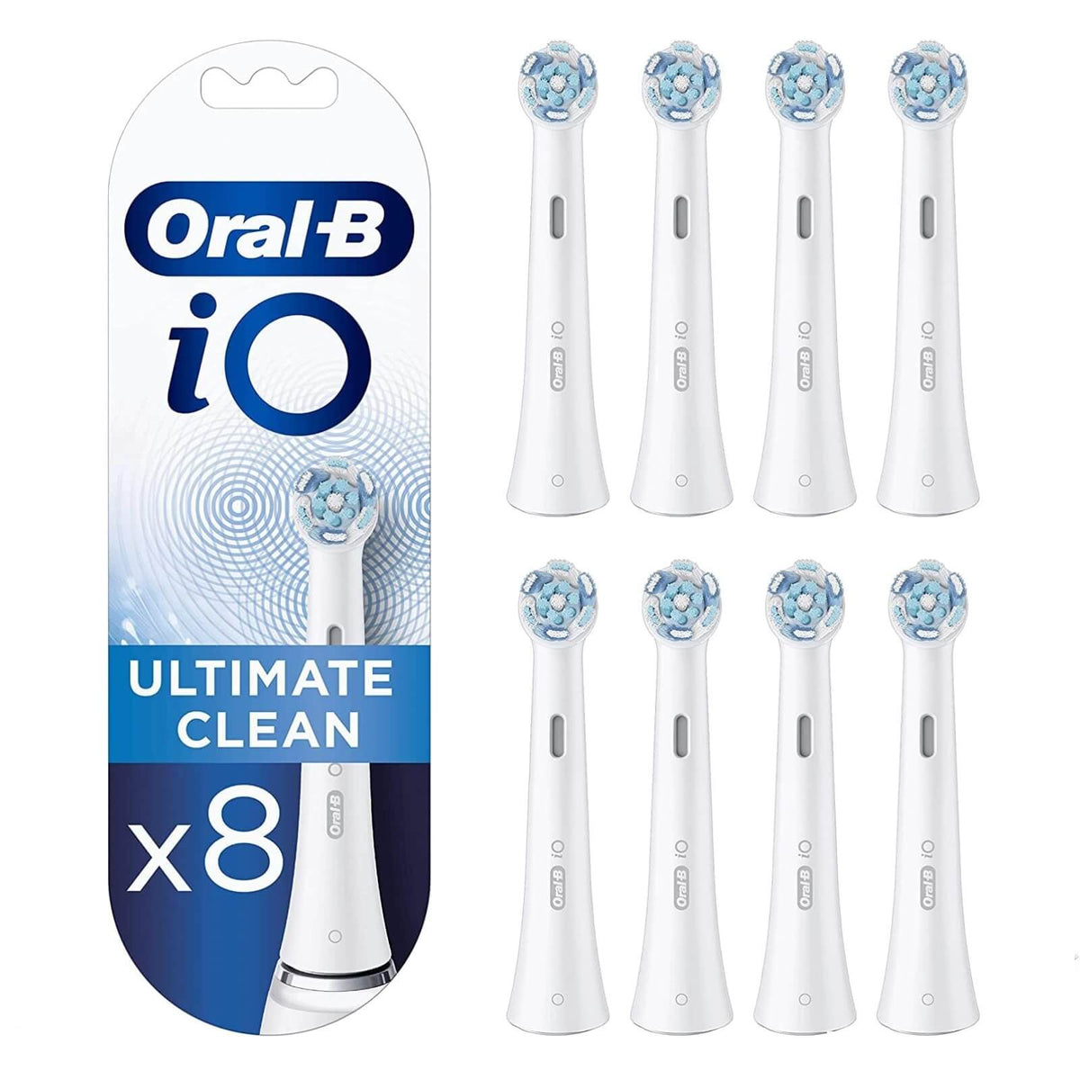 Oral-B Io Ultimate Clean Set 8 Capete pentru Periuta de Dinti Electrica
