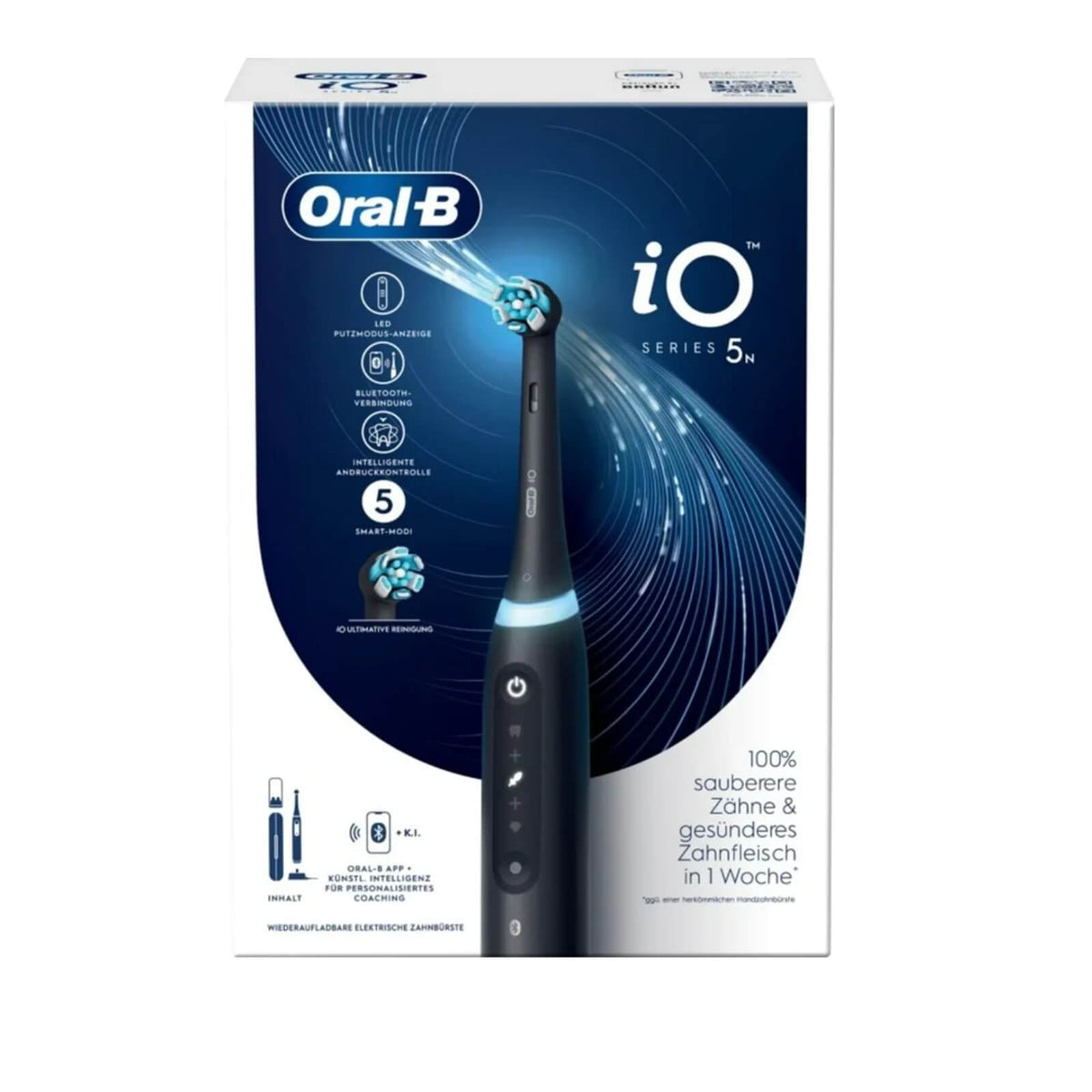 ORAL-B iO5n Periuta de Dinti IA Senzor Smart Bluetooth 5 Moduri