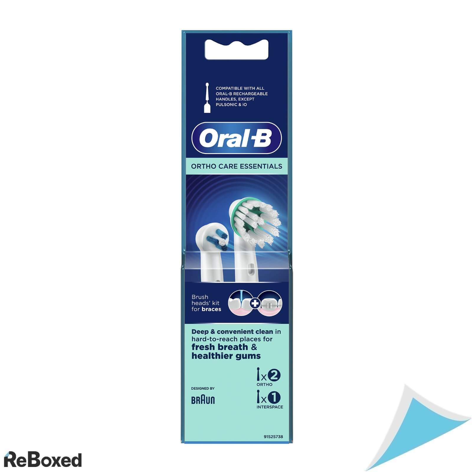 Oral-B Ortho Care Set 3 Rezerve Potrivite pentru Aparatele Dentare