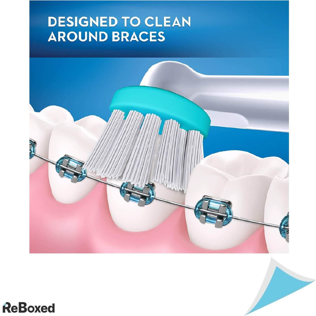 Oral-B Ortho Care Set 3 Rezerve Potrivite pentru Aparatele Dentare