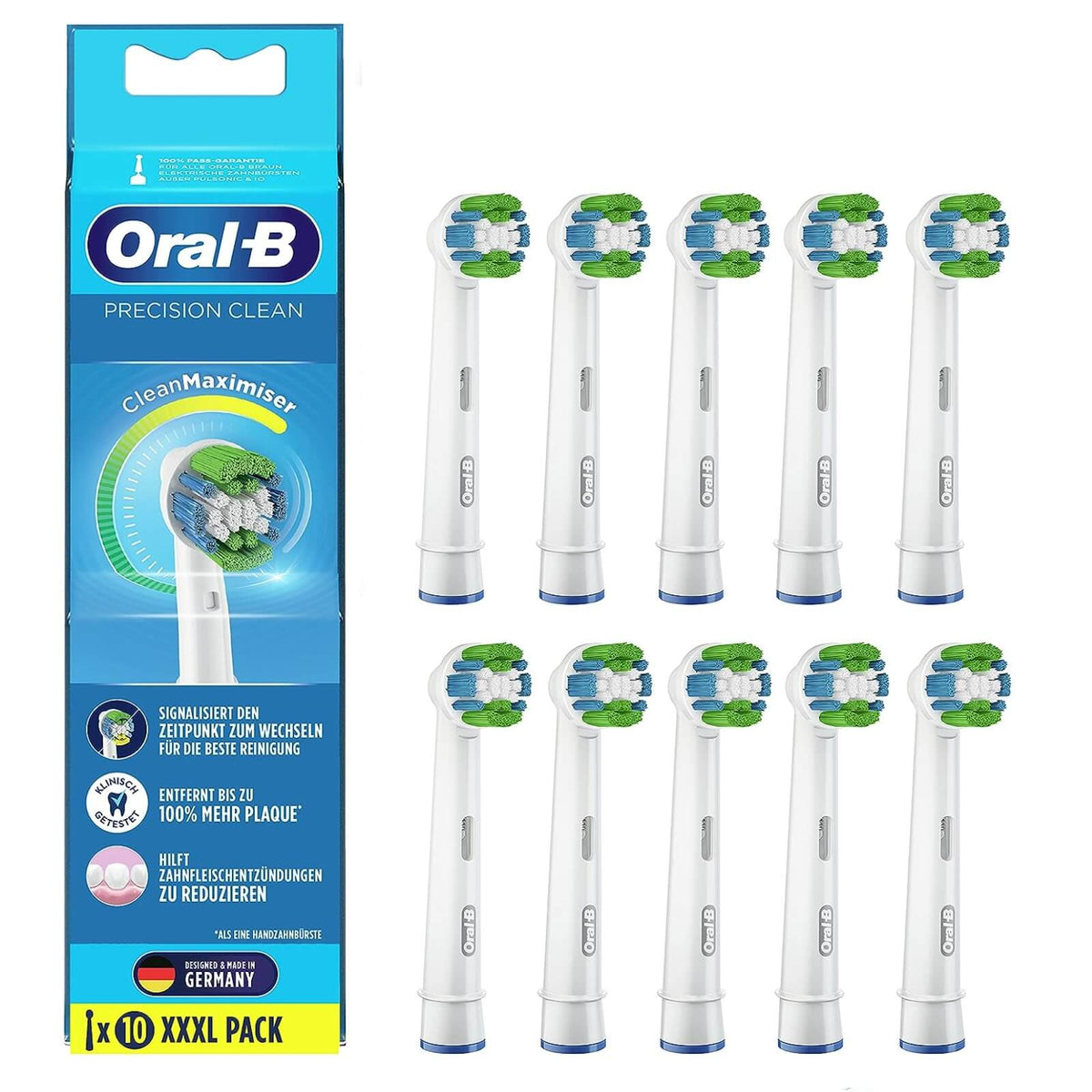 Oral-B Precision Clear Set 10 Rezerve Periuta de Dinti Electrica