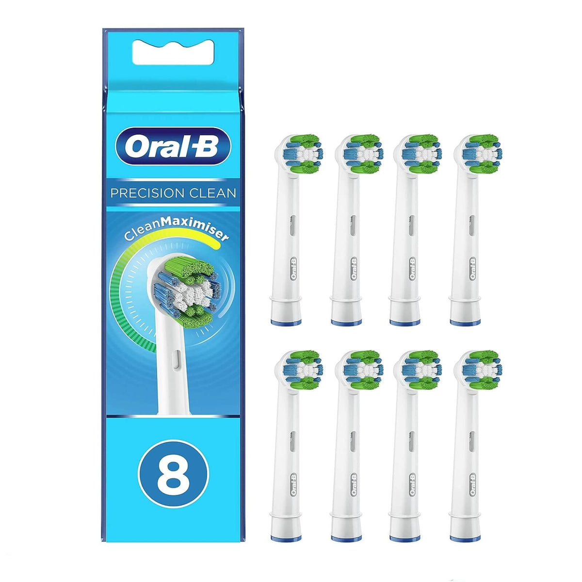 Oral-B Precision Clear Set 8 Rezerve Periuta de Dinti Electrica