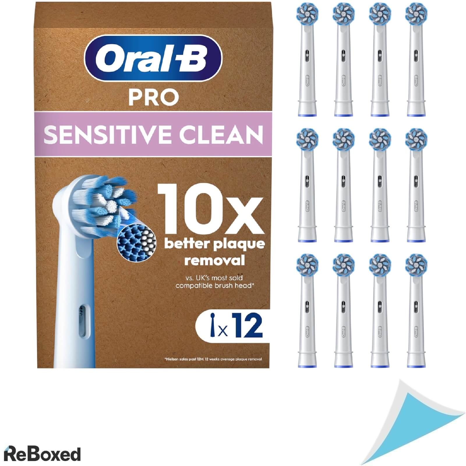 Oral-B Pro Sensitive Clean Set 12 Rezerve Periuta de Dinti Electrica