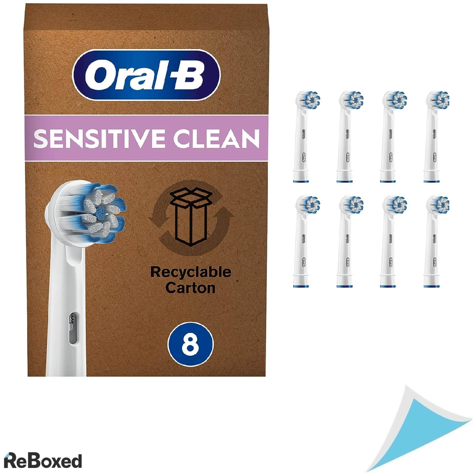 Oral-B Sensitive Clean Set 8 Rezerve Periuta de Dinti Electrica