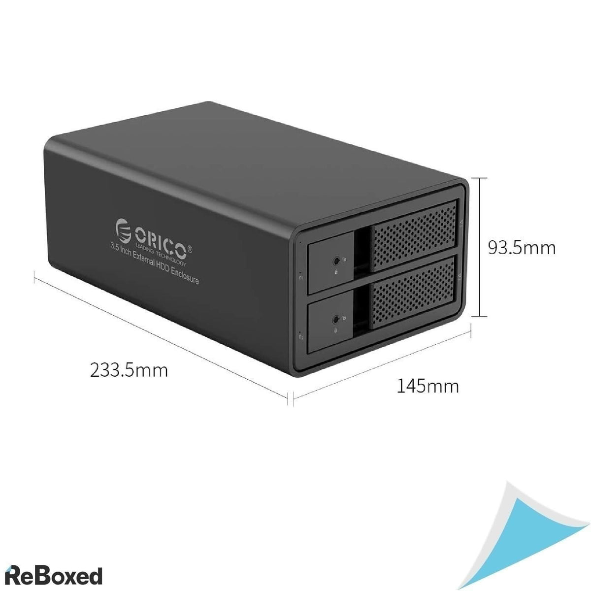 Orico Aluminium 2-Bay USB 3.0 Hard Drive RAID Enclosure