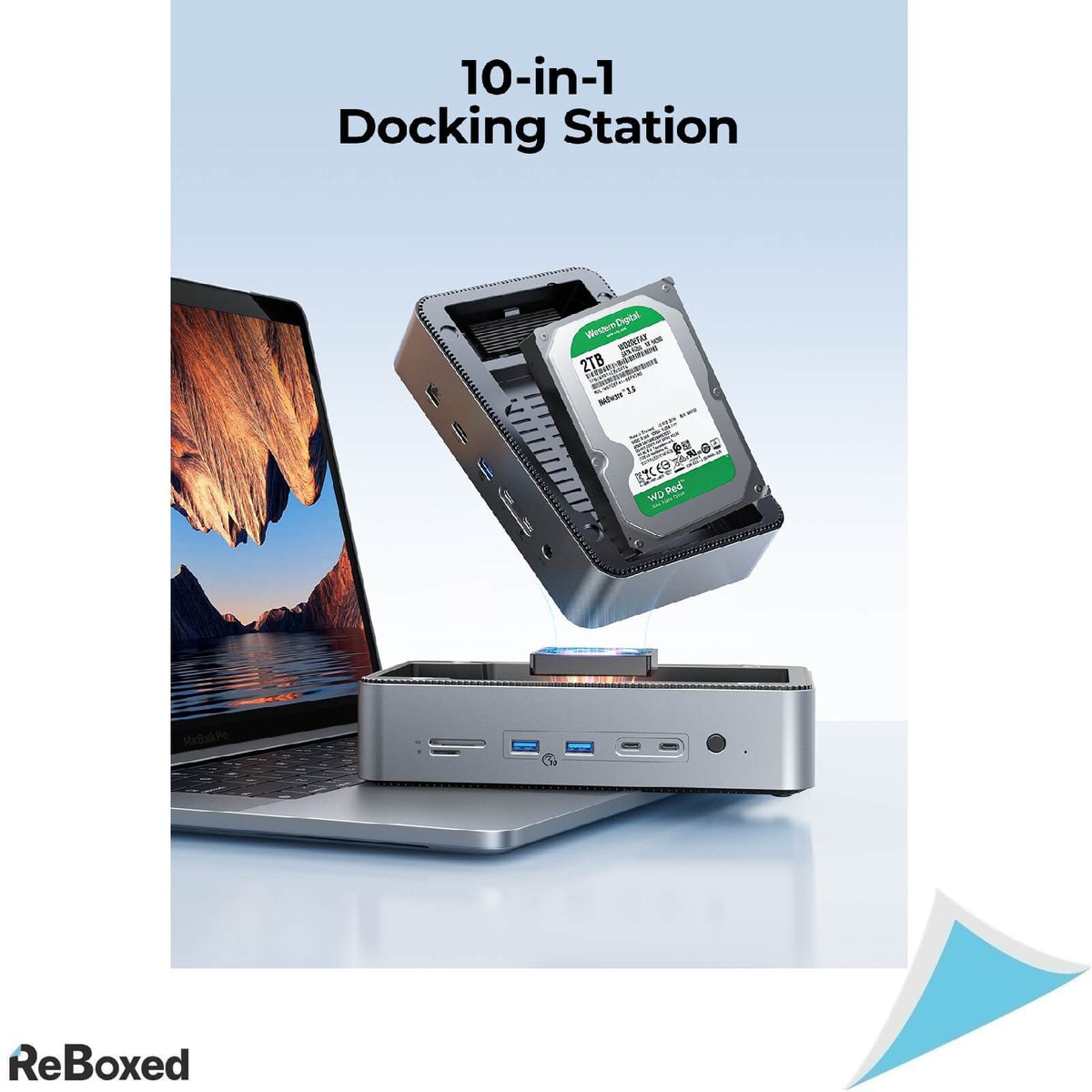 Orico D35M2 Statie Docking cu M.2 si 3.5&quot; USB-C USB-A HDMI Slot TF