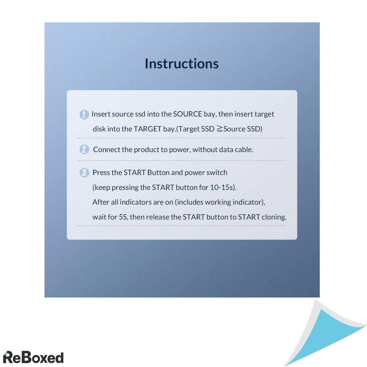 Orico M2P2-C3-C Statie USB-C Clonare Offline SSD NVME M.2