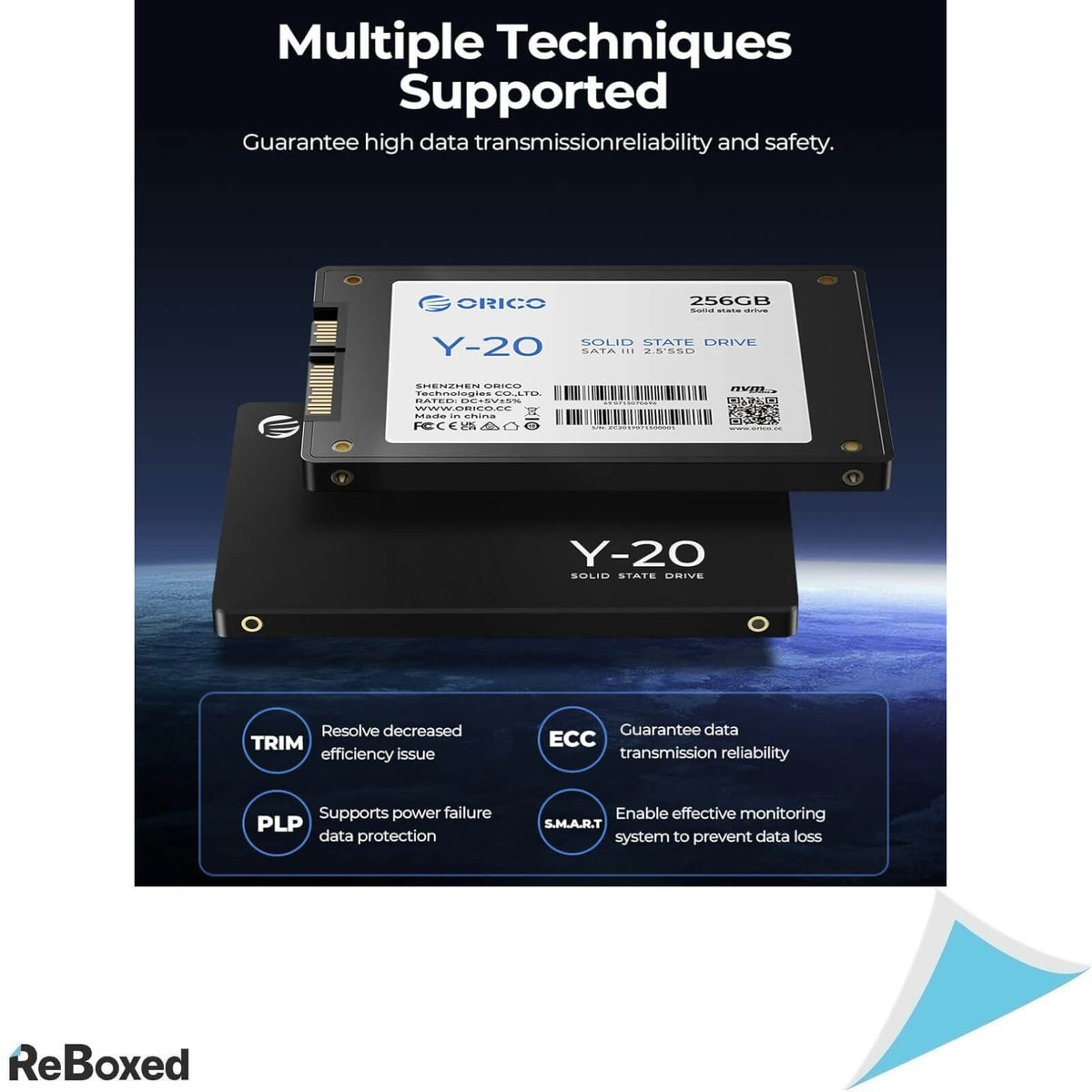 Orico SSD 512GB intern SATA III 3D NAND SLC cache NCQ TRIM