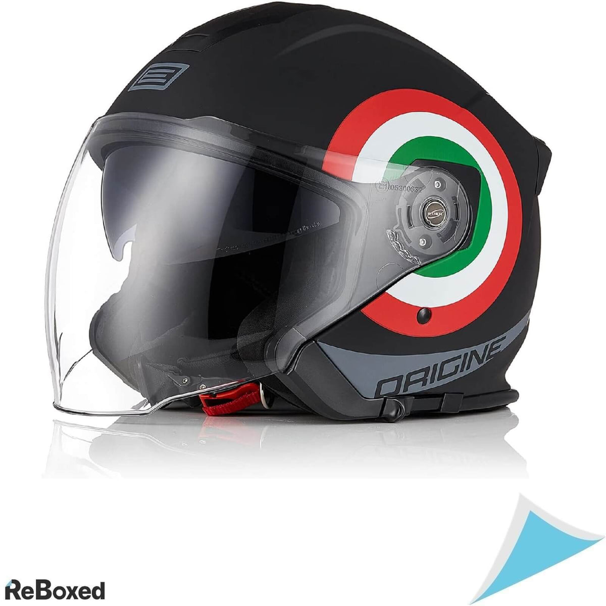 Origine Palio 2.0 Casca Moto Italy 2.0 Black Matt M