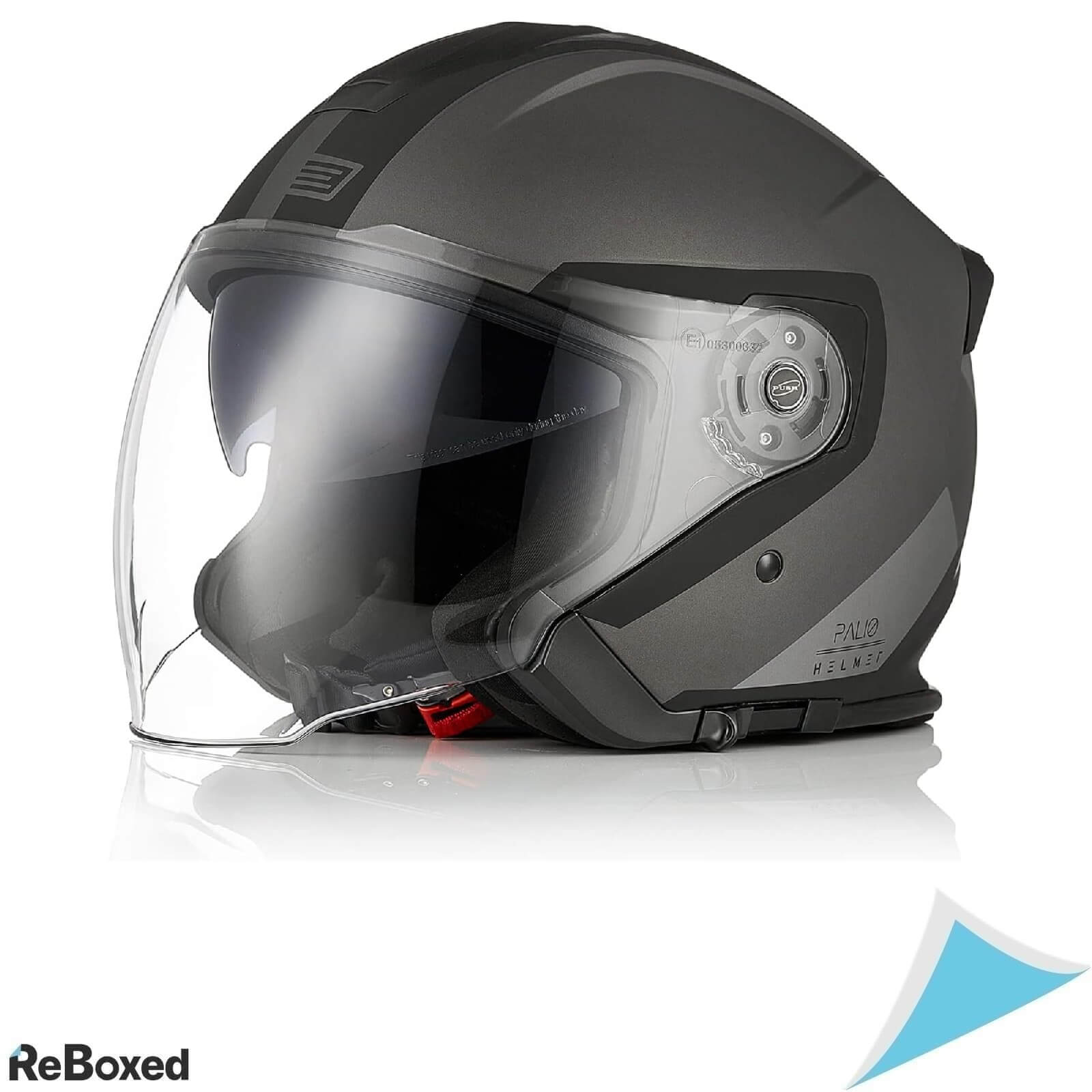 Origine Palio 2.0 Casca Moto Techy Black Titanium M