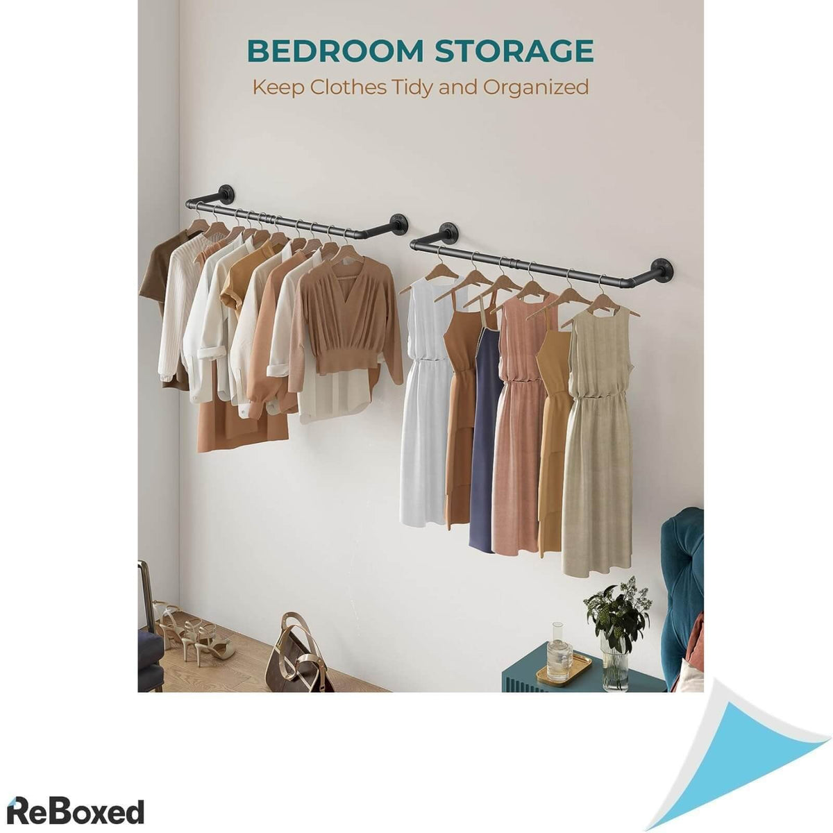 Oropy Suport Industrial pentru Haine din Teava 92cm