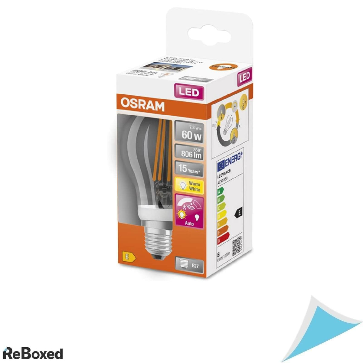 Osram Star+ Bec LED cu Senzor de Miscare E27 806lm 7.3W