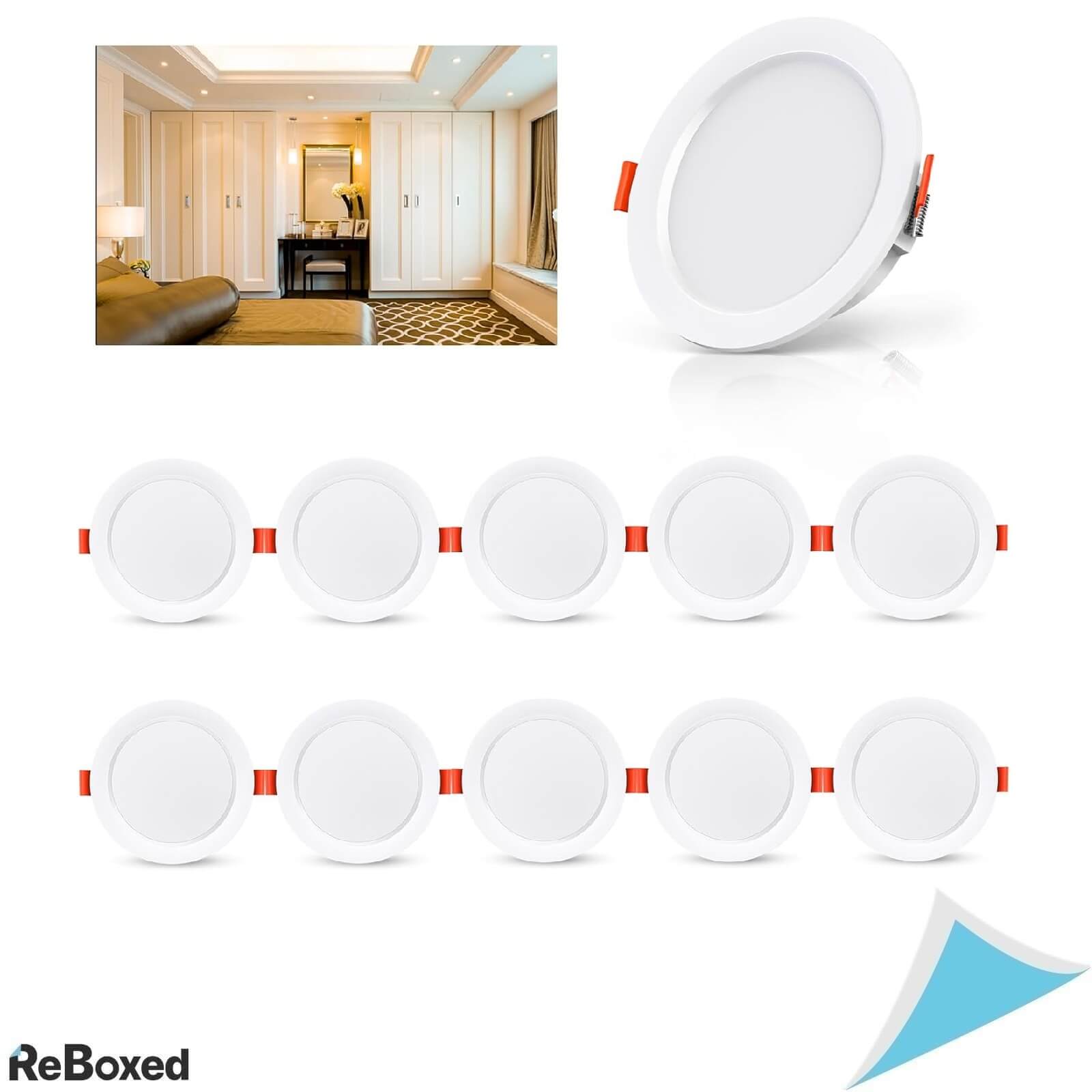 OUILA Set 10 Spoturi LED 5W 3000K