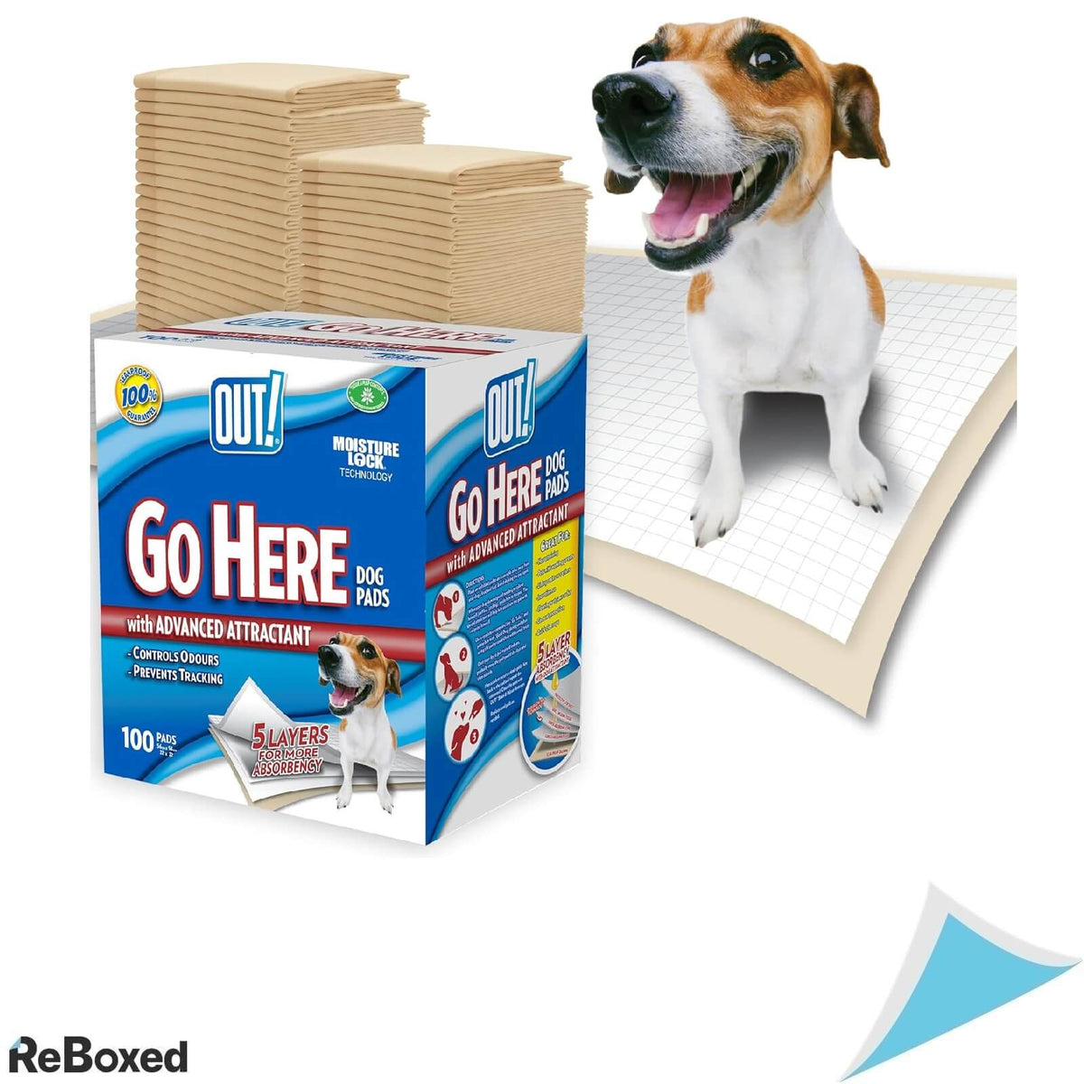 Out Go Here Pad-uri Absorbante 5 Straturi 100 Buc