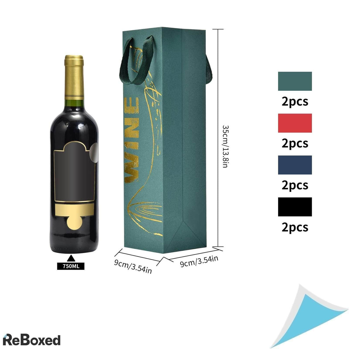 Pajaver Set 8 Pungi pentru Vin