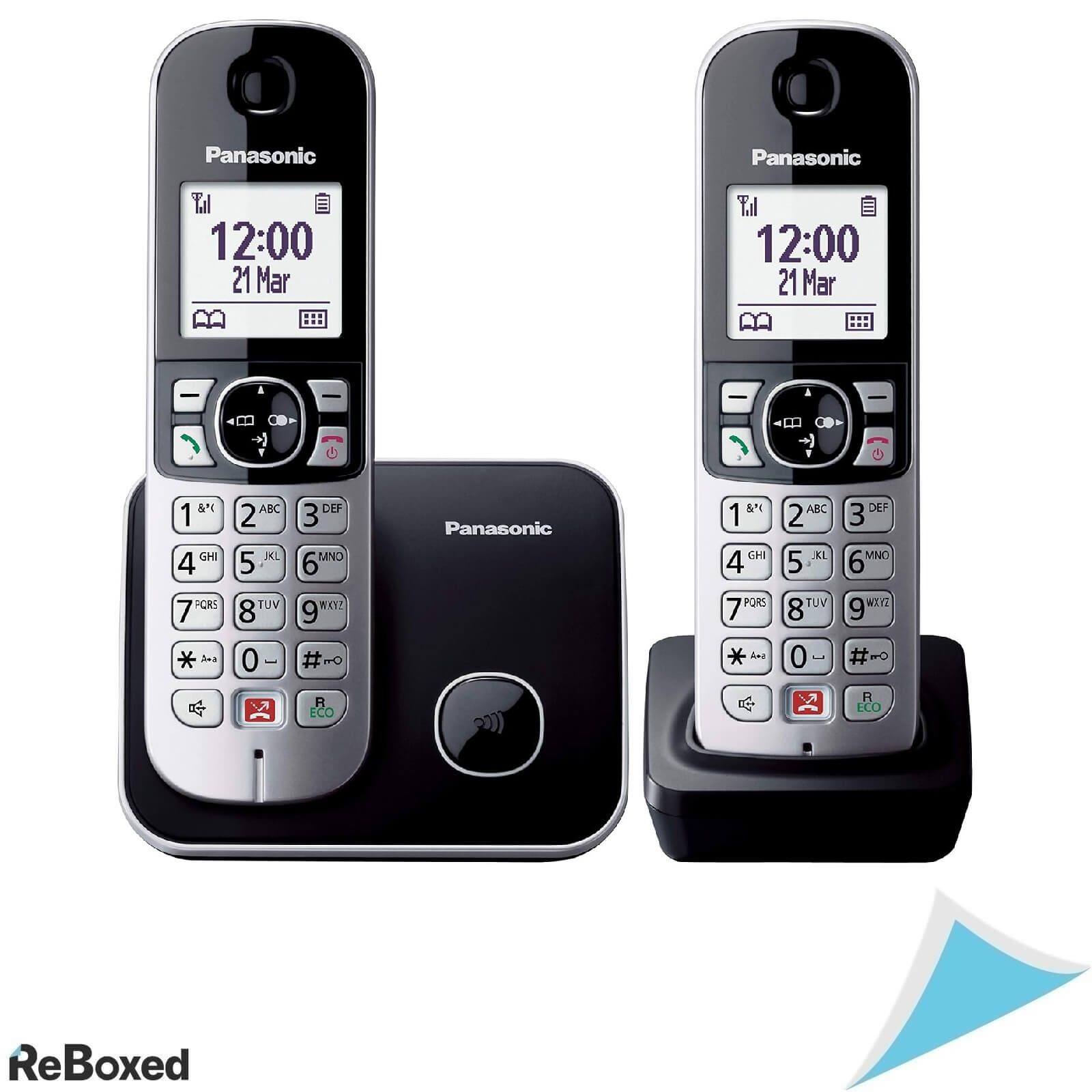 Panasonic KX-TG6852JTB Set 2 Telefoane DECT Fara Fir