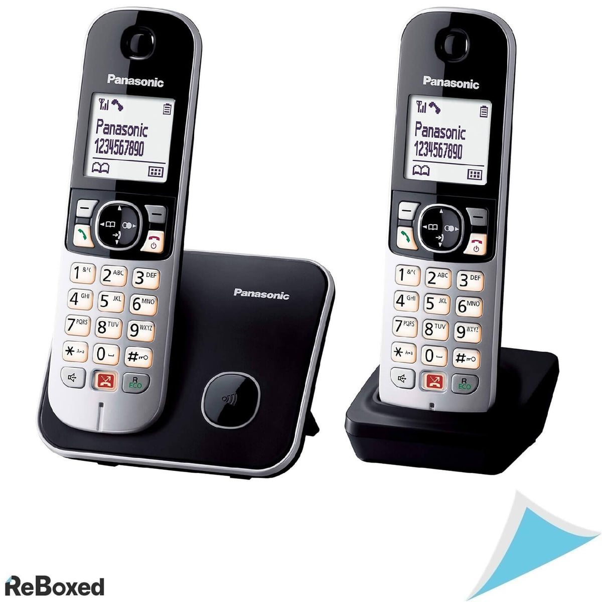 Panasonic KX-TG6852JTB Set 2 Telefoane DECT Fara Fir
