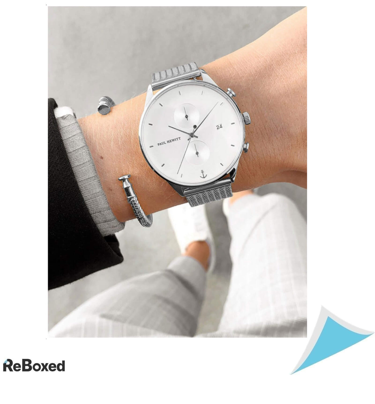 Paul Hewitt Chrono Ceas Quartz Unisex 42mm