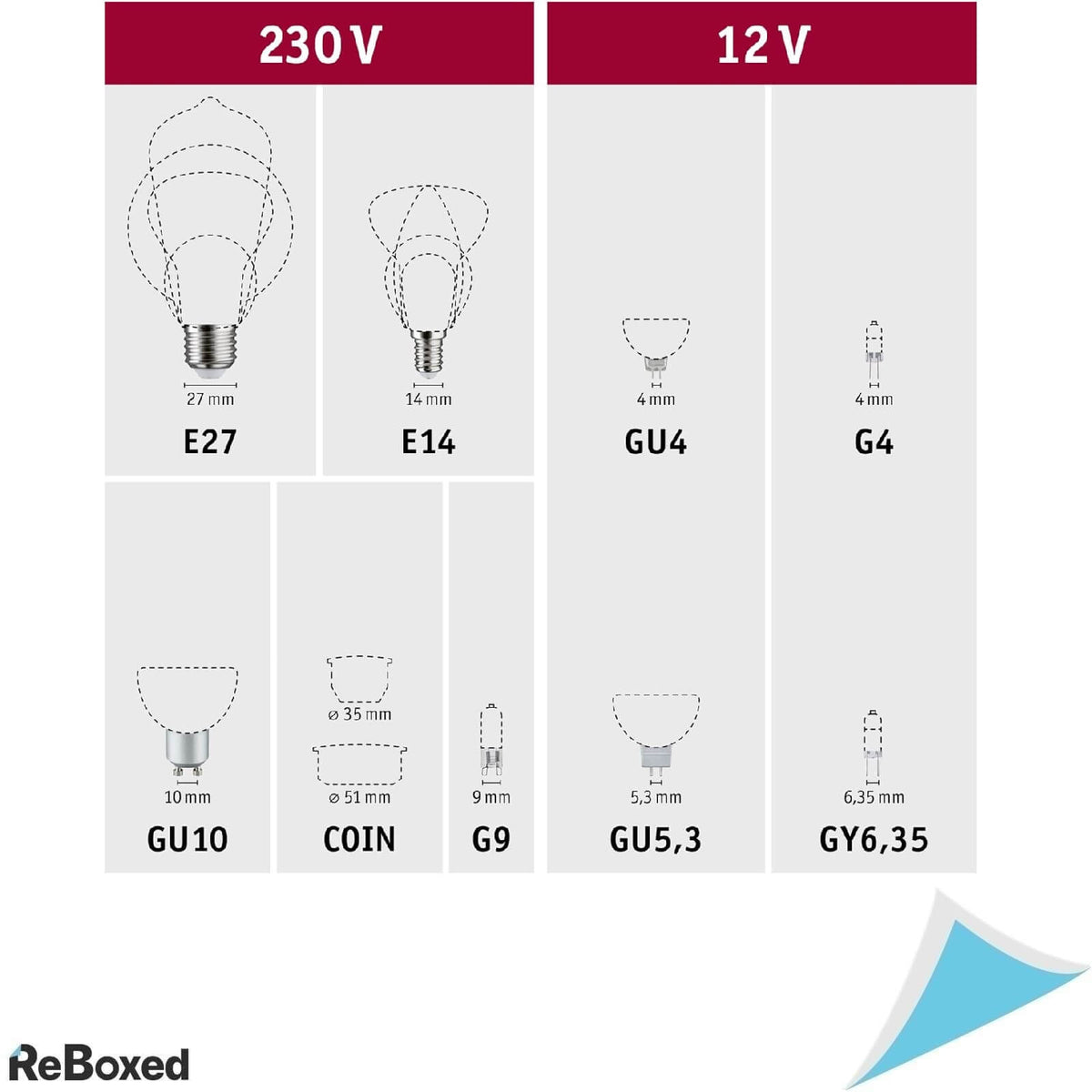 Paulmann 28515 Reflector LED AR111 8W G53
