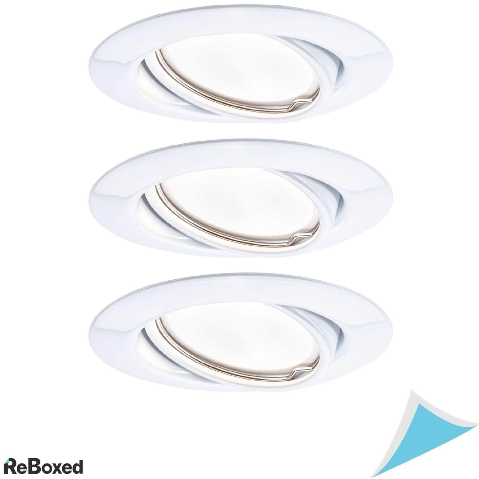 Paulmann Base 93422 Set 3 Spoturi LED GU10 350lm 3000K