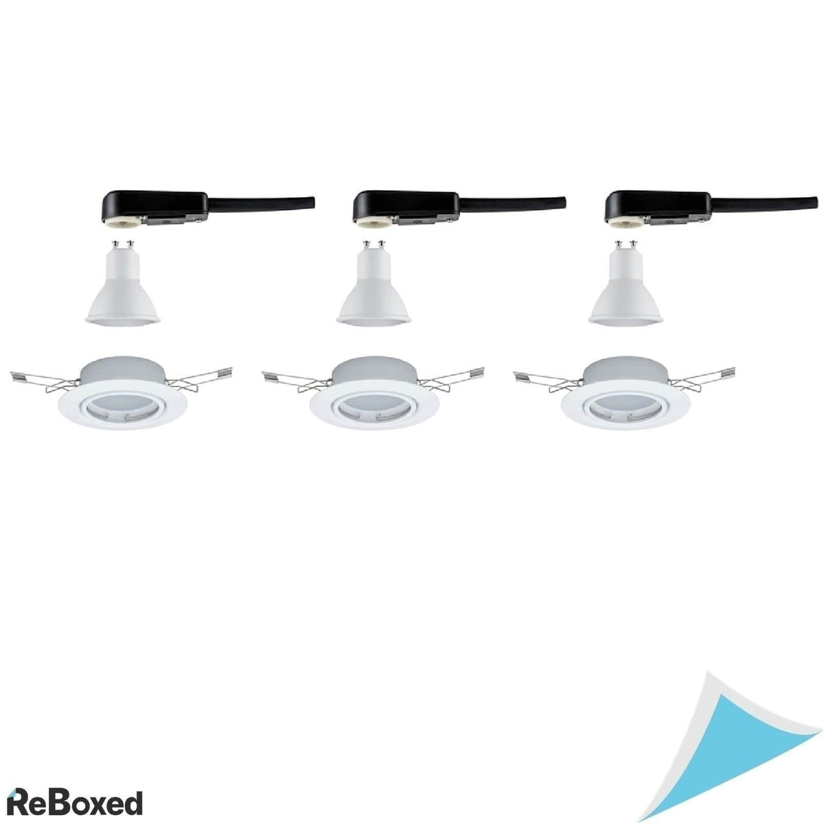 Paulmann Base 93422 Set 3 Spoturi LED GU10 350lm 3000K