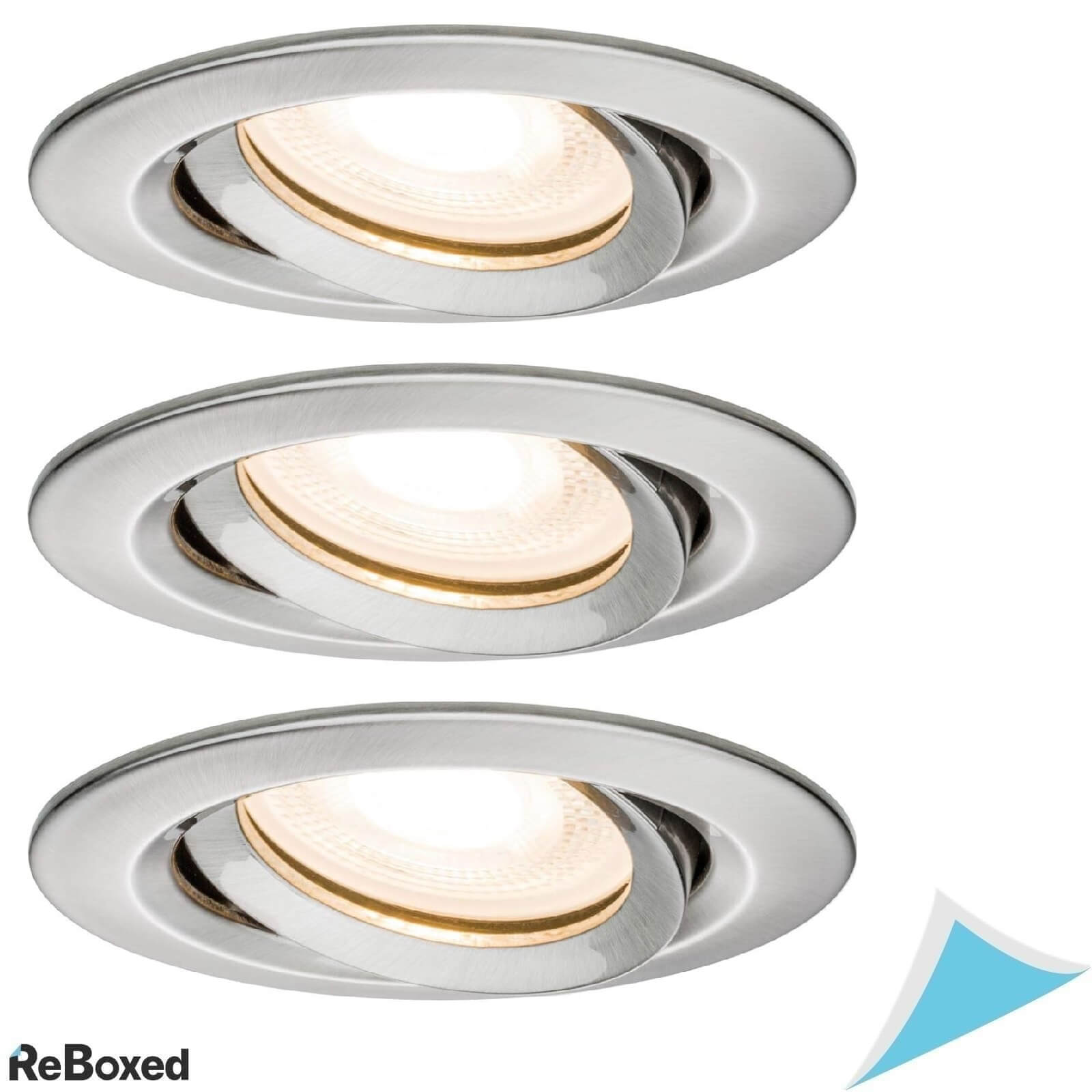 Paulmann Nova 92900 3 Spoturi LED IP65 7W GU10