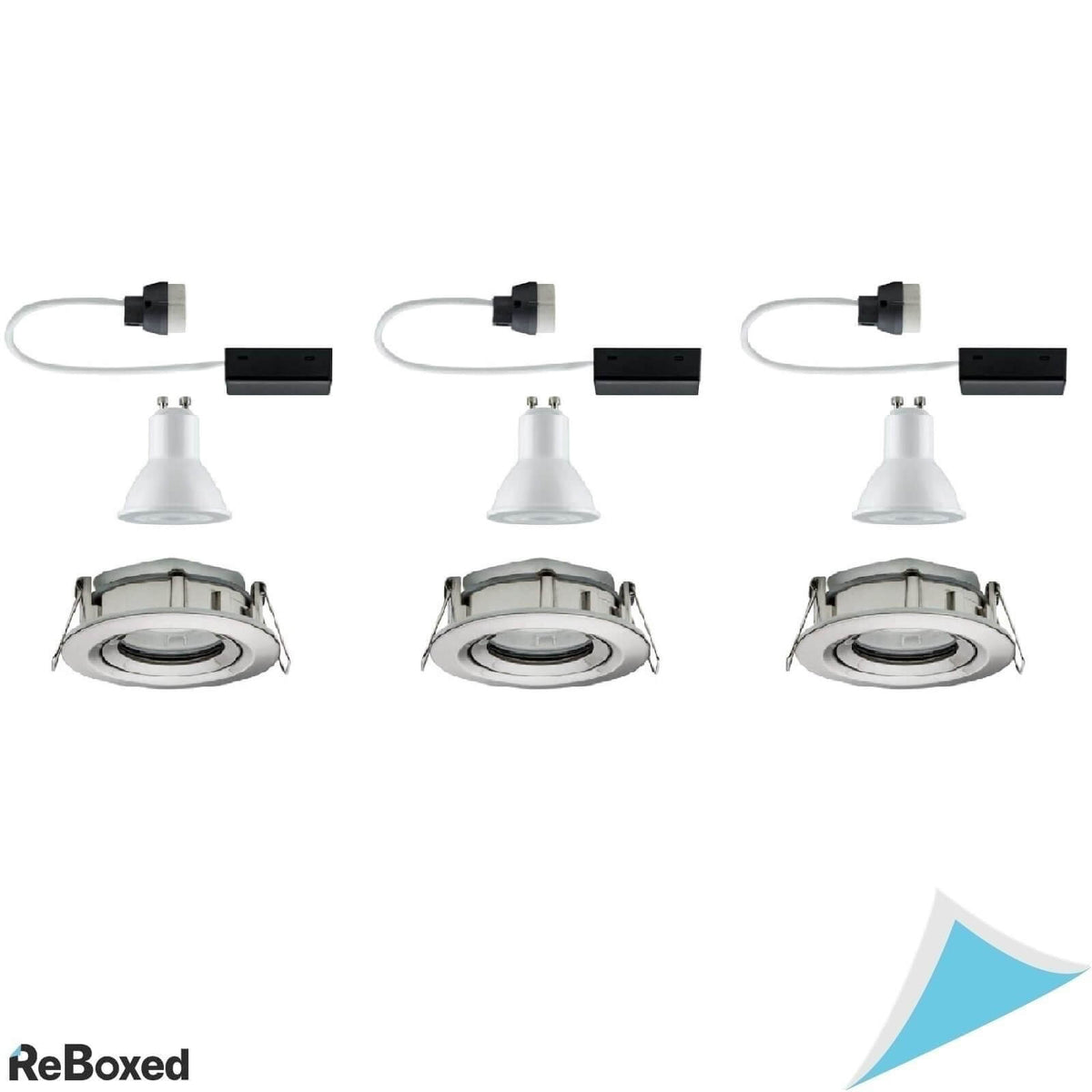 Paulmann Nova 92900 3 Spoturi LED IP65 7W GU10