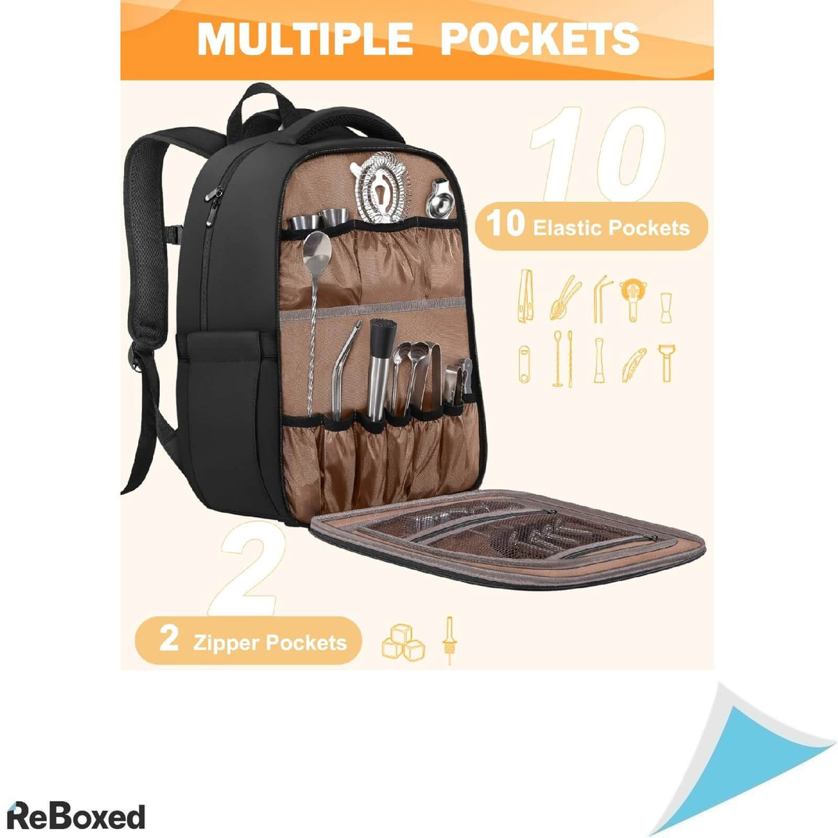 Pekrews Rucsac de Calatorie pentru Barmani