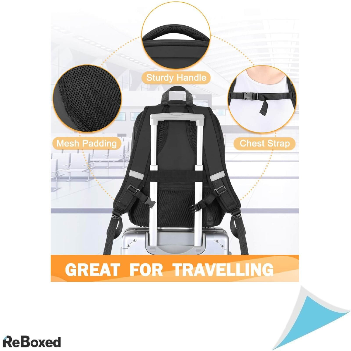 Pekrews Rucsac de Calatorie pentru Barmani