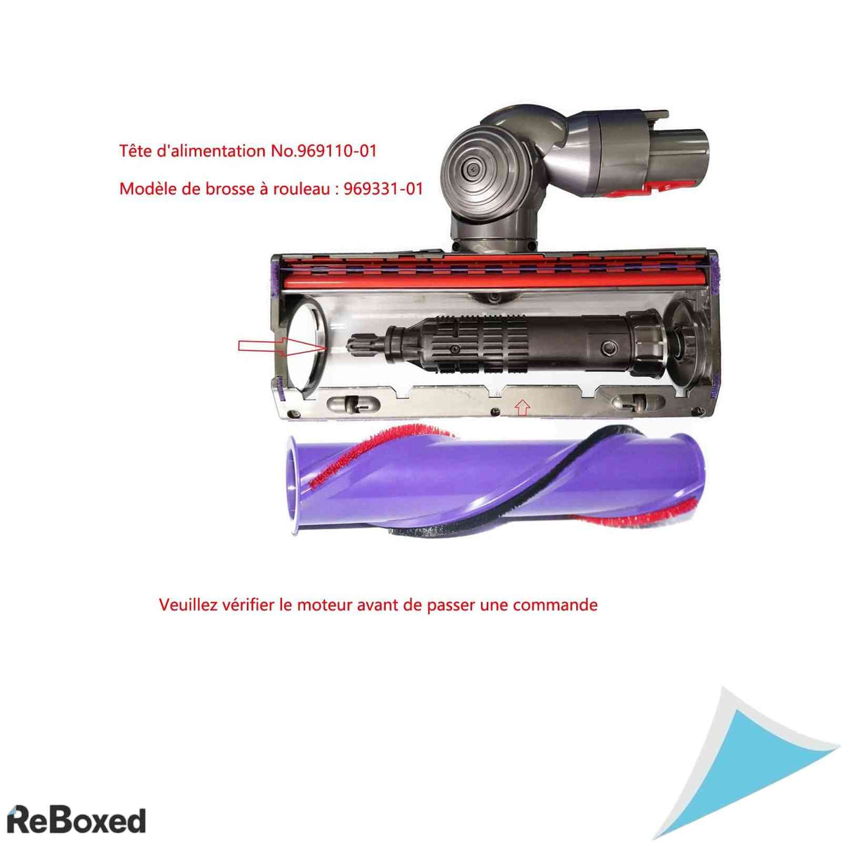 Perie rotativa de schimb pentru aspirator Dyson Cyclone V10