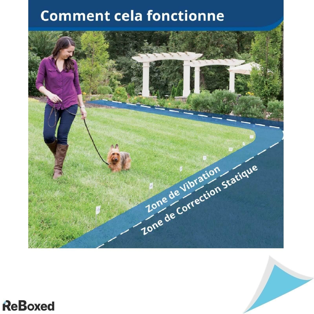 PetSafe Sistem de Gard Anti-Fuga cu Guler pentru Caini