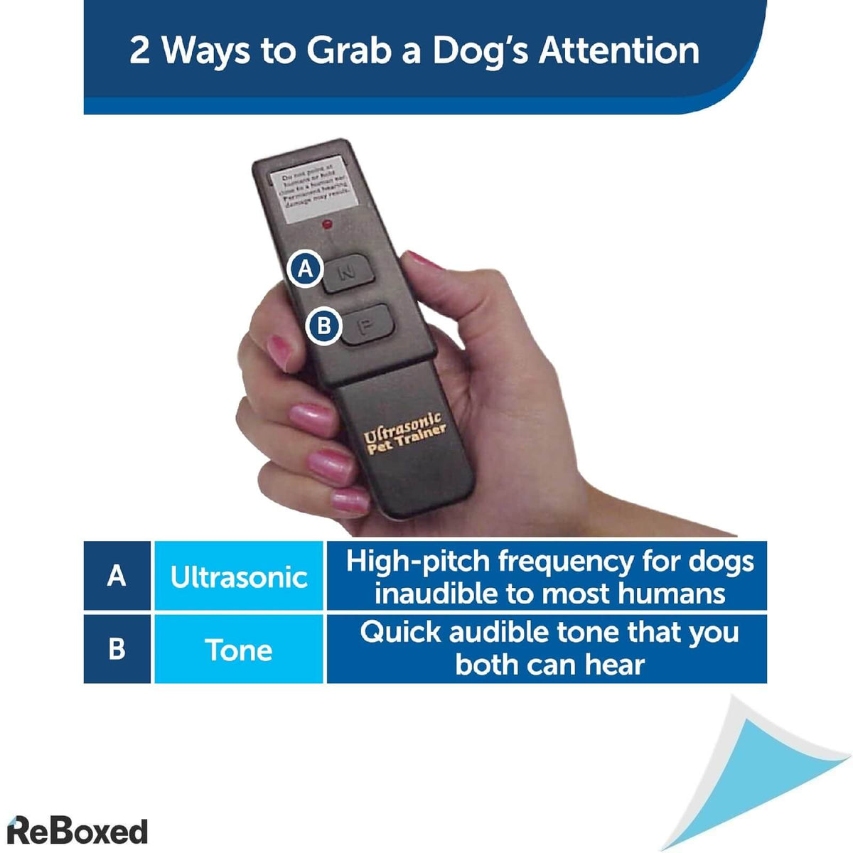 PetSafe Ultrasonic Pet Trainer Dispozitiv Manual de Dresaj