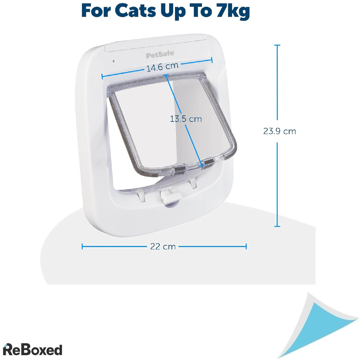 PetSafe Usa pentru Pisici cu Deschidere Automata prin Microcip